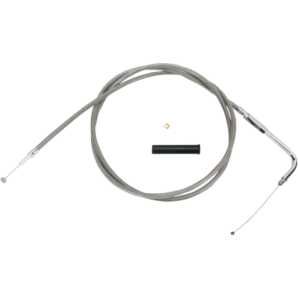 DRAG SPECIALTIES Stainless Braided Throttle Cable