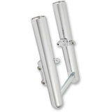 Arlen Ness Dual-Disc Hot Legs Fork Legs Chrome Smooth Dual Disc - 40-503 For Harley Touring 2014-2025