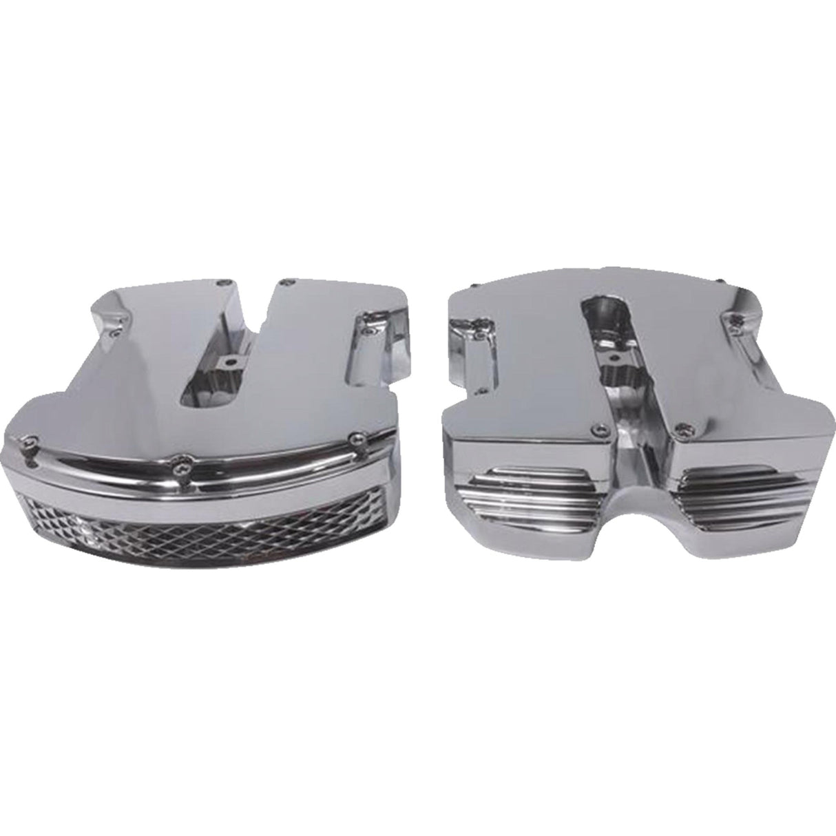 COVINGTONS 0940-2054 C3082-C Valve Cover - Diamondback - Chrome - M8