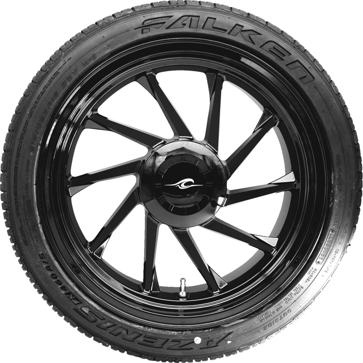 Coastal Moto Wheel - PKG-HURR-187T-SB For Harley Touring 2009-2024