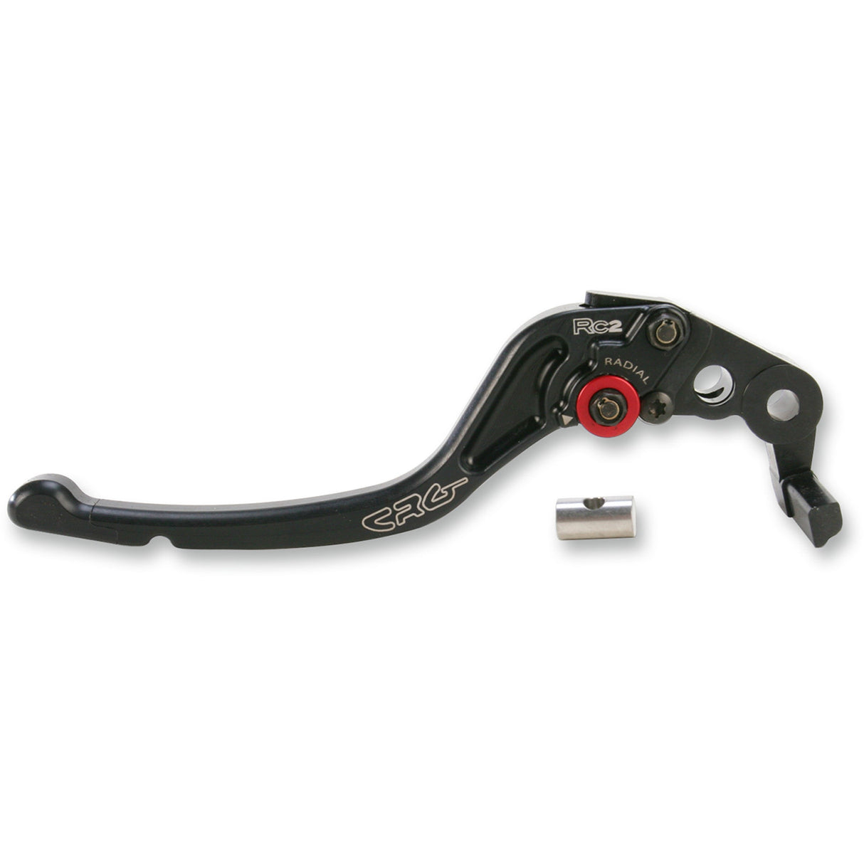 CRG RC2 Standard Brake Lever Black - 2RN-511-T-B For Triumph Daytona 675 / Speed Triple 1050 / Street Triple 2006-2017 | Kawasaki Ninja 2005-2006