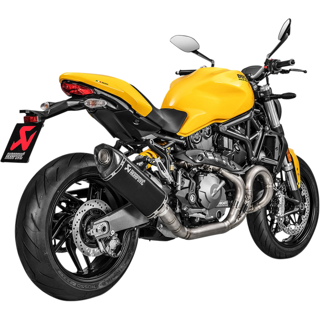 AKRAPOVIC 1811-3477 S-D12SO8-RTBL Slip-On Line Muffler Muffler - Titanium
