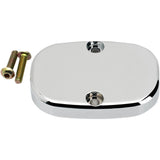 JOKER MACHINE 1731-0553 08-010C Master Cylinder Cover - Smooth - Chrome - FL
