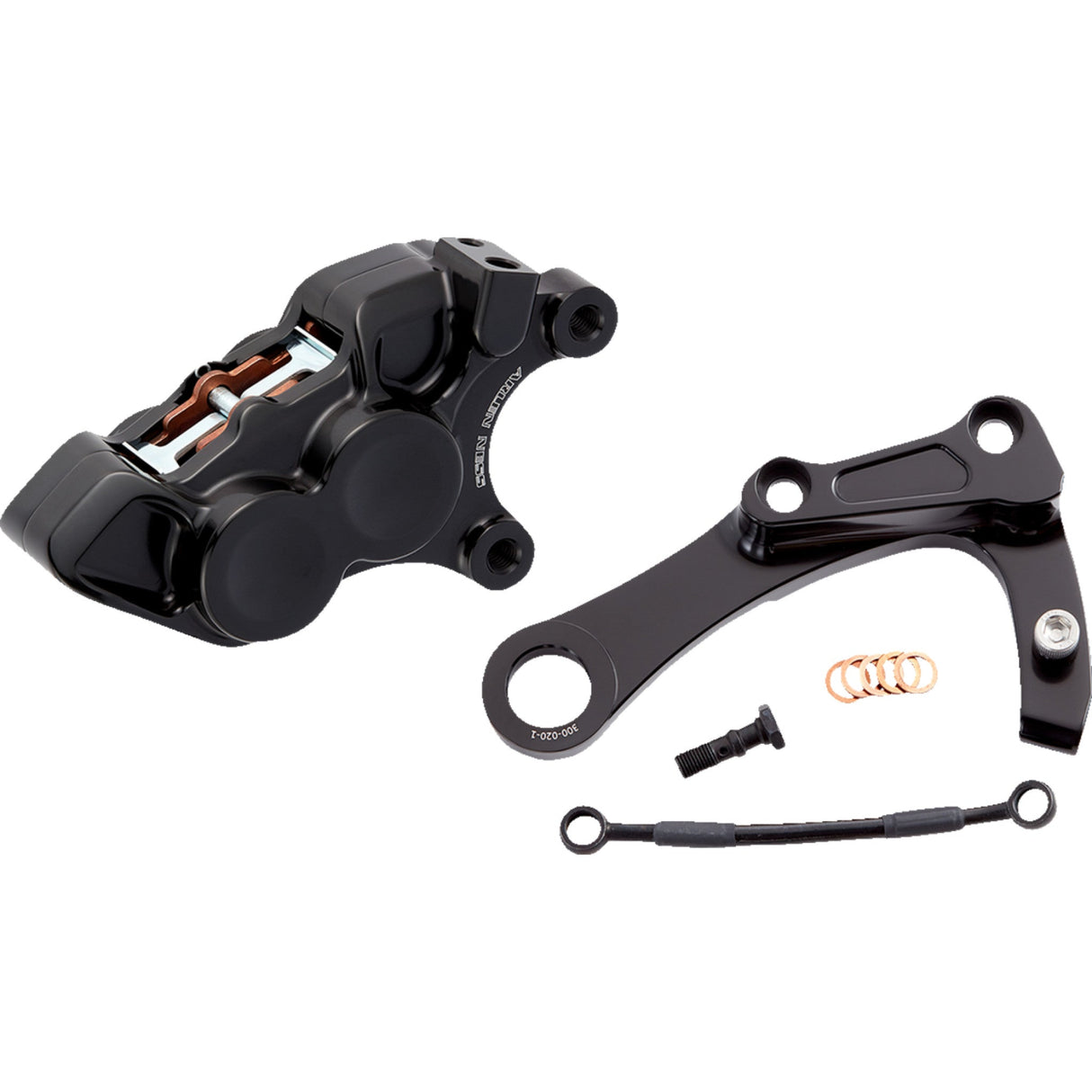 Arlen Ness Brake Caliper Rear Black - 02-329 For Harley Softail 2018-2024