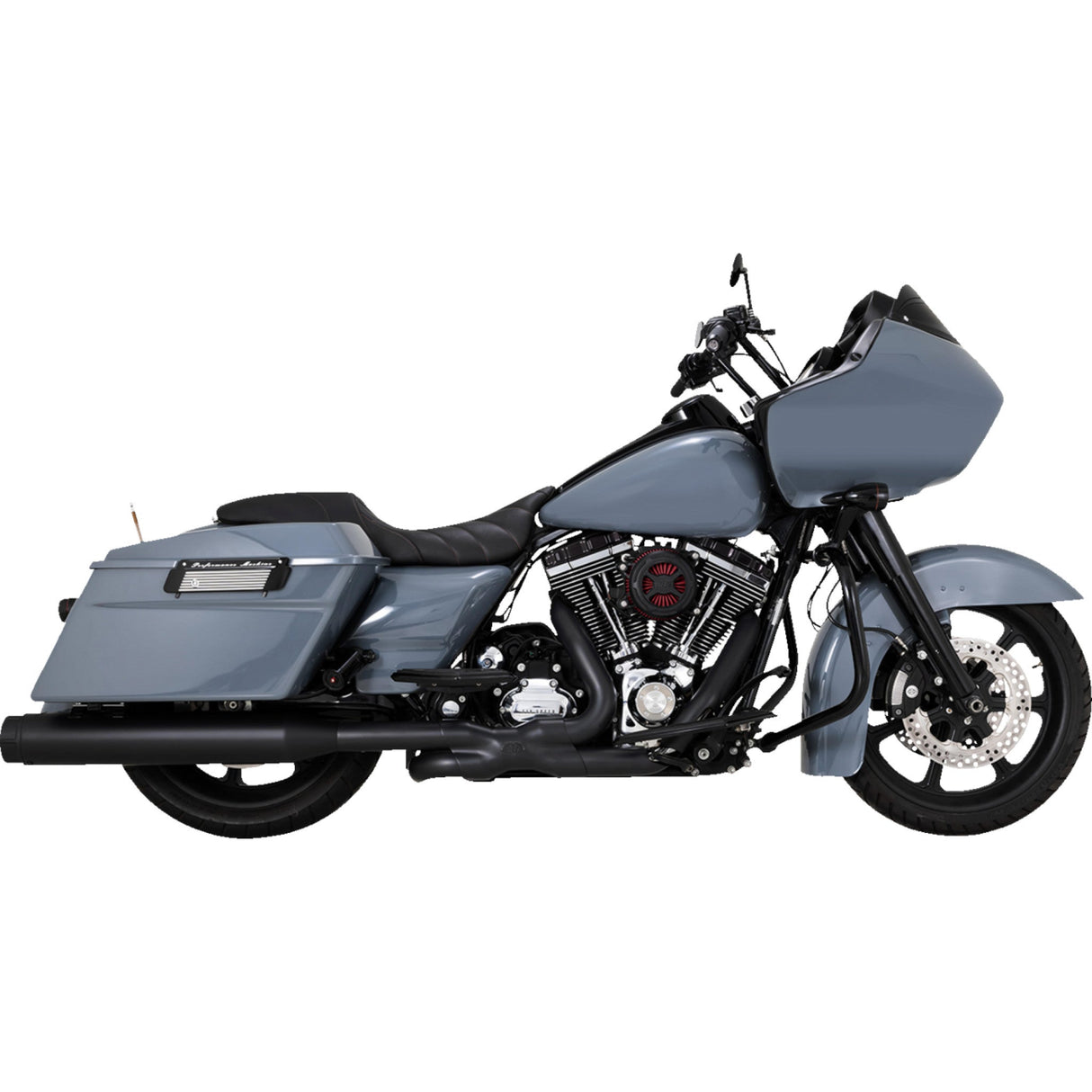 VANCE & HINES 1802-0411 46332 Power Duals PCX™ Header System - Black