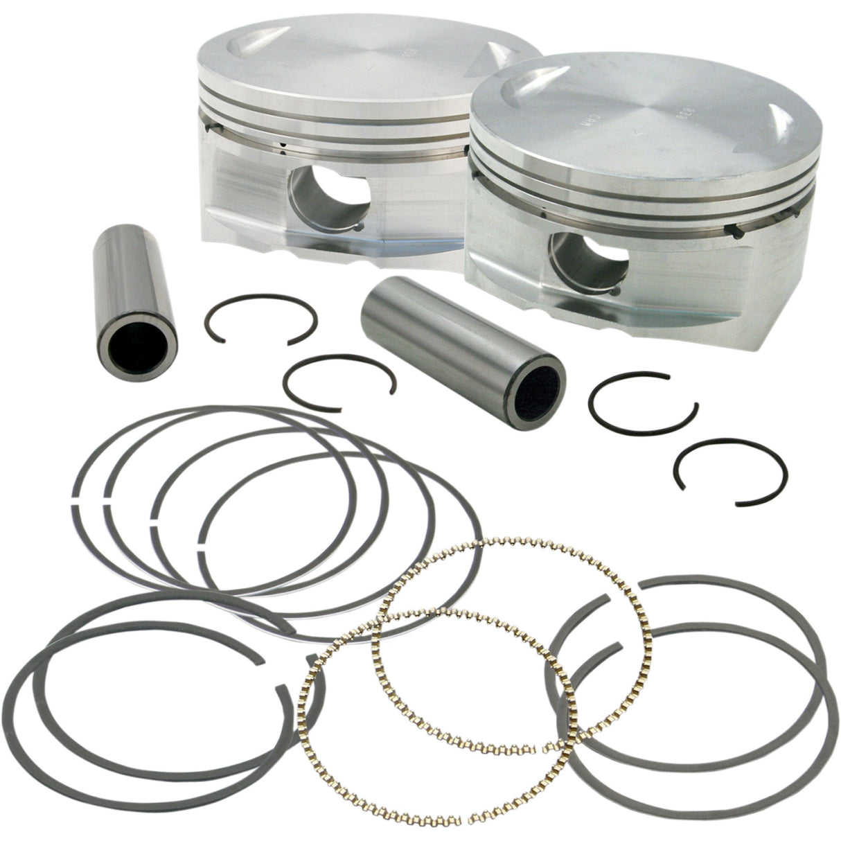 S&s Cycle Piston Kit - 106-4414 For Harley Dyna 1999-2016