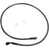 MAGNUM SHIELDING 1741-4078 AS47136 Alternate Length Designer Series ABS-Specific Front Brake Line Kit - 10 mm-35° - 36" - Black Pearl