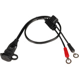 TECMATE 3807-0159 O-01 1/4" Eyelet Battery Connection Lead Optimate™ Permanent Battery Lead