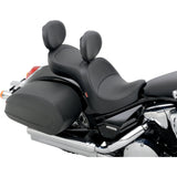 Z1R 0810-1713 Low-Profile Touring Seat With EZ Glide II™ Backrest Option Double Bucket Seat - Backrest - Mild - VT1300