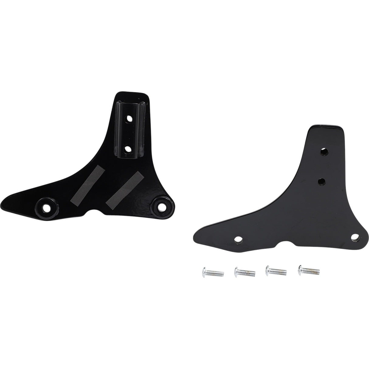 Khrome Werks Side Plates Black - 263855 For Harley Touring 2014