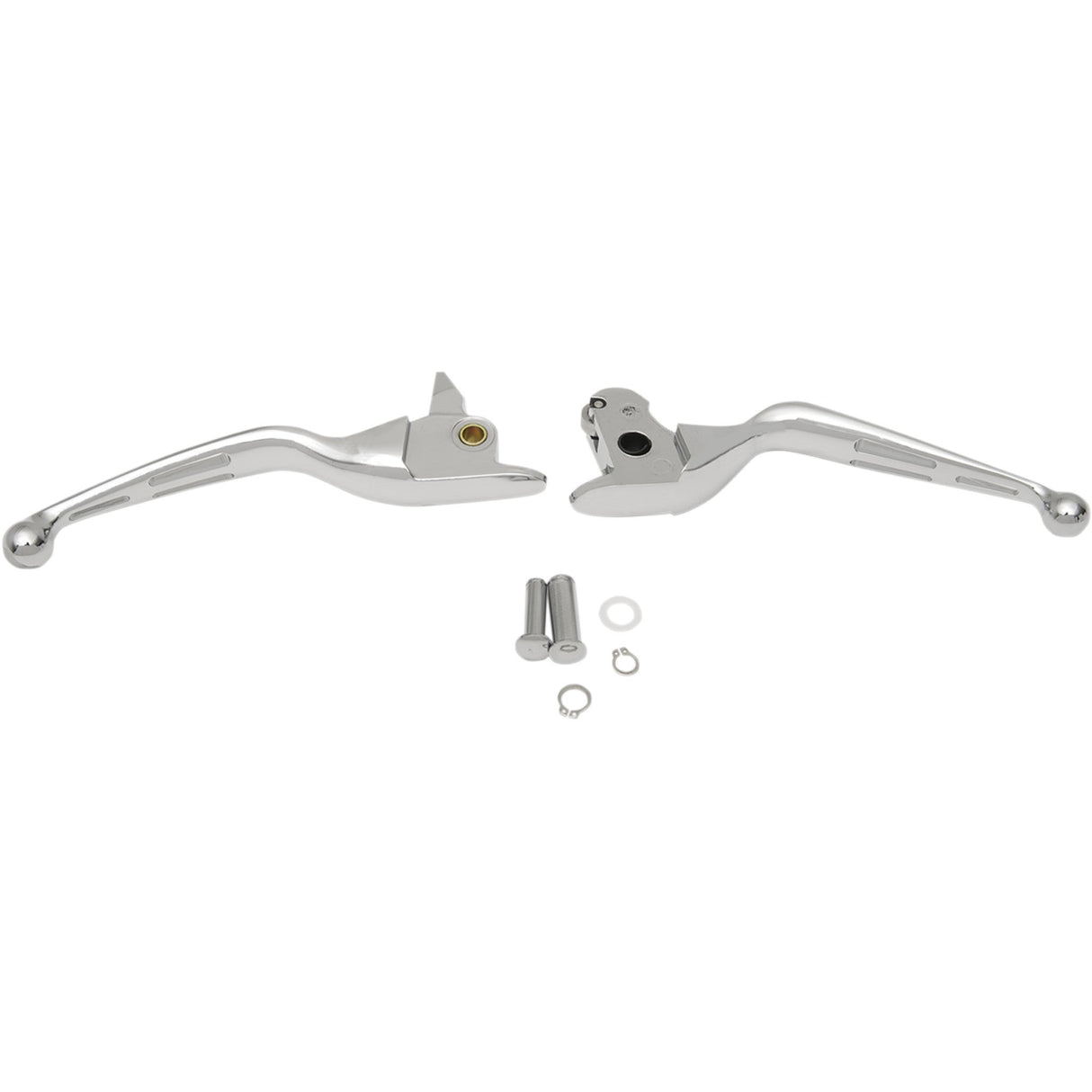 DRAG SPECIALTIES Slotted Wide Blade Lever Set Levers