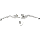 DRAG SPECIALTIES Slotted Wide Blade Lever Set Levers
