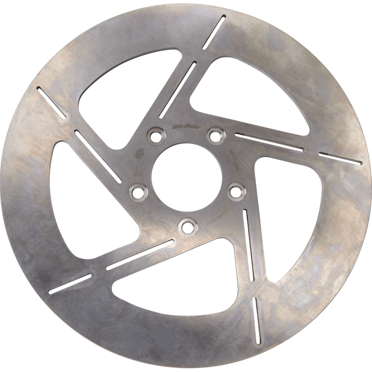 Moto-Master Brake Rotors Front Left Tulsa - 110757-PU For Harley Motorcycles 2008-2023