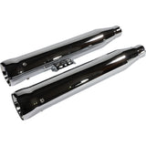 Cobra Neighbor Hater Slip-On Mufflers Chrome Softail - 6047 For Harley Softail 2018-2024