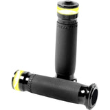 Performance Machine Contour Grips - 0063-2100M-B For Harley Motorcycles 2008-2020