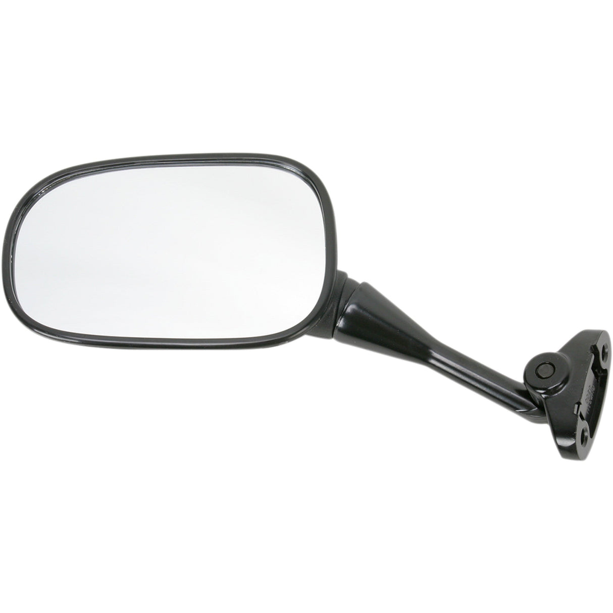 EMGO 20-87022 20-87022 OEM-Style Replacement Mirror Mirror - Side View - Oval - Black - Left