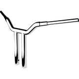 LA CHOPPERS 0601-6419 LA-7345-14 1-1/2" Kage Fighter T-Bar - Handlebar - Kage Fighter - 14" - Chrome