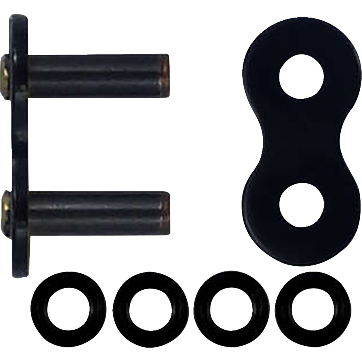 RK 1225-0828 BL520ZXW-RL Sealed Chain (ZXW) Connecting Link — 520 ZXW 520 ZXW - Connecting Link - Rivet - Black Scale