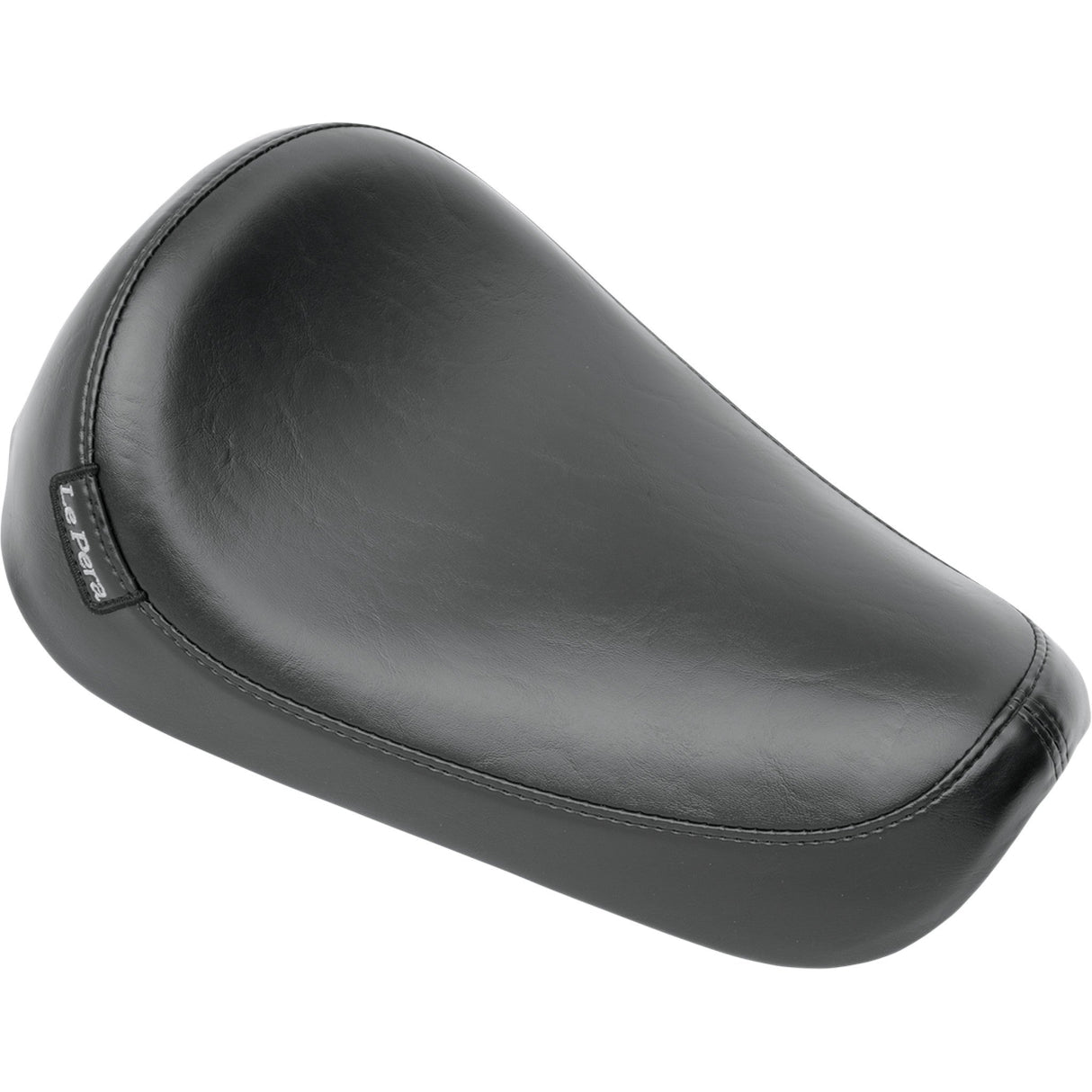 LePera Silhouette Solo Seat Smooth Black - L-856 For Harley Sportster 1982-2003