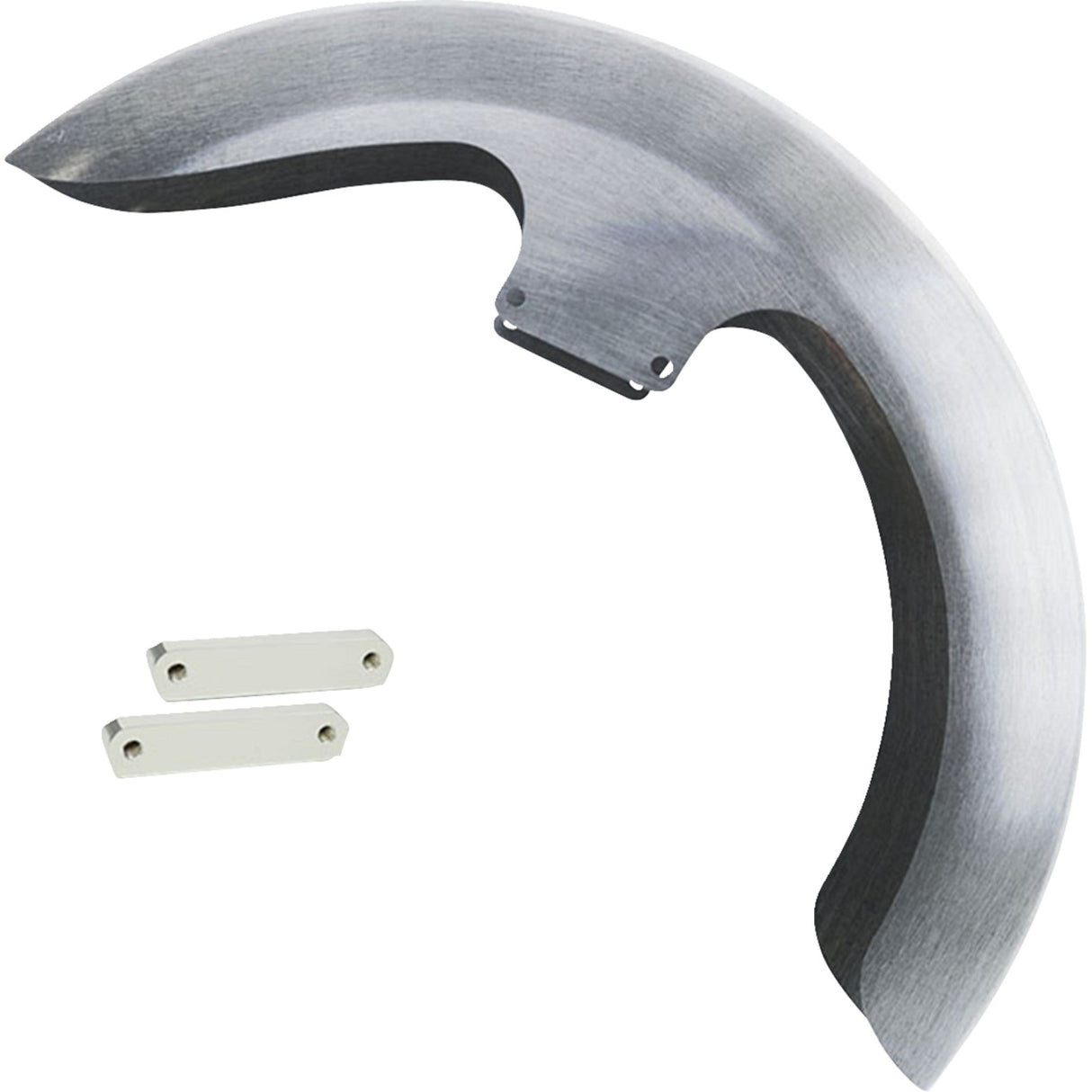 Paul Yaffe Bagger Nation Thicky Steel OEM Front Fender OEM 16"-19" Wheel With Chrome Adapters HD - THICKY-OEM-14L-C For Harley Touring 2014-2026