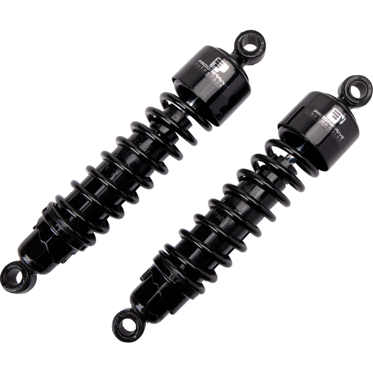 Progressive Suspension 412 Series Without Covers Shock Absorber - 412-4072B For Harley Touring 2006-2026