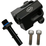 S&S Cycle Replacement Fuel Rail Kit Black M8 Touring - 160-0280 For Harley Touring 2017-2024