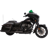 Klock Werks Kolor Flare® Windshield 10" Green - KWW-04-0639 For Indian 2014-2026
