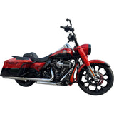 Coastal Moto Largo Precision Cast 3D Wheel — Largo 3D Rear Single Disc With ABS Black 18x7 - 3D-LGO185SB-ABST For Harley Touring 2009-2026