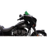 Klock Werks Kolor Flare® Windshield 10" Green - KWW-04-0639 For Indian 2014-2026