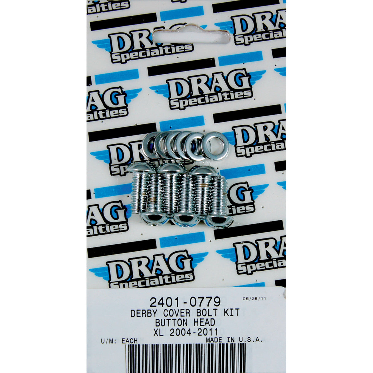 Drag Specialties Derby Cover Bolt Kit Smooth Button-Head Torx Sportster For Harley Sportster 2004-2021