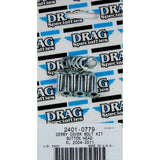 Drag Specialties Derby Cover Bolt Kit Smooth Button-Head Torx Sportster For Harley Sportster 2004-2021