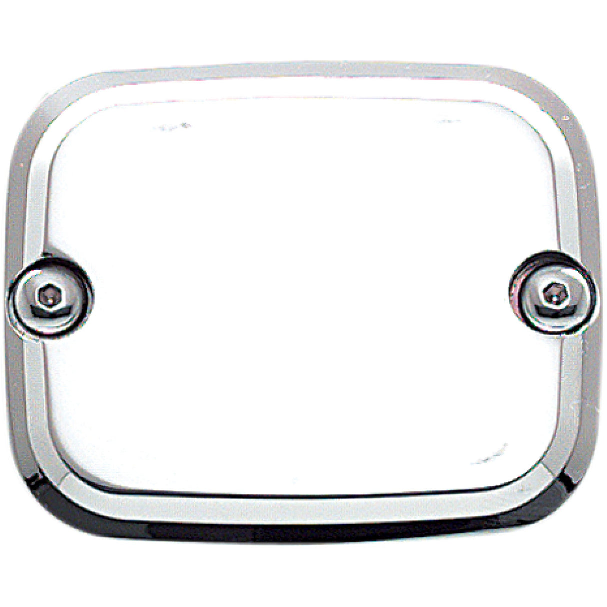 JOKER MACHINE DS-373454 951019C Front Brake Master Cylinder Cover — Smooth - Chrome