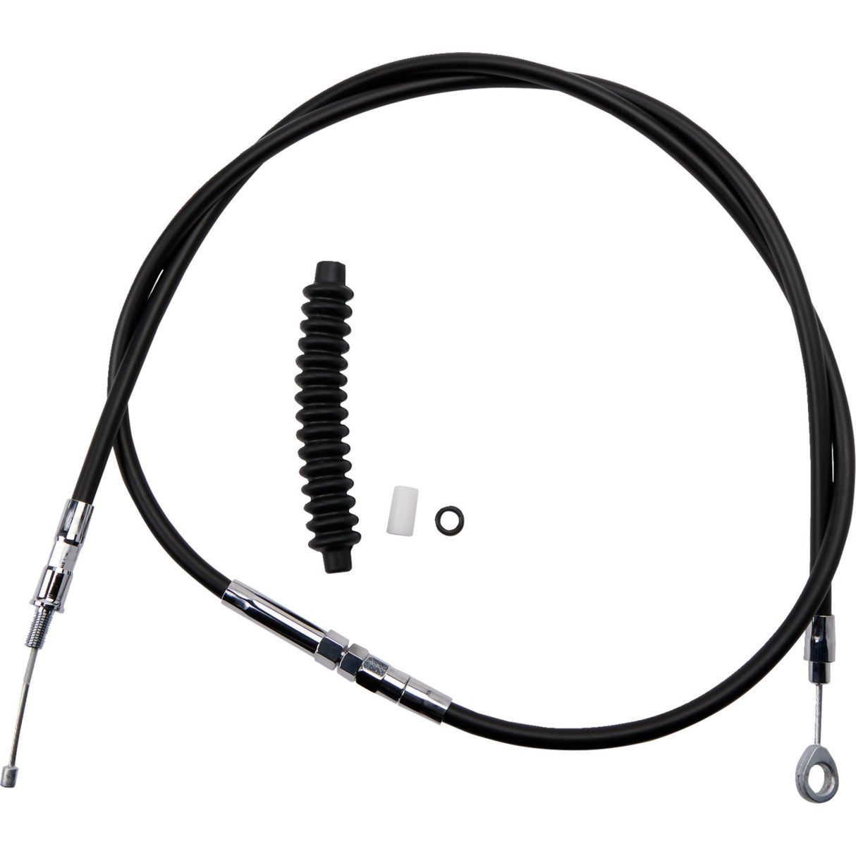 DRAG SPECIALTIES 0652-1387 High-Efficiency Black Vinyl Clutch Cable