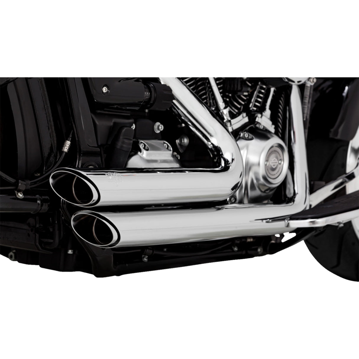 Vance & Hines Shortshots 2-Into-2 Exhaust System - 17335 For Harley Softail 2018-2020