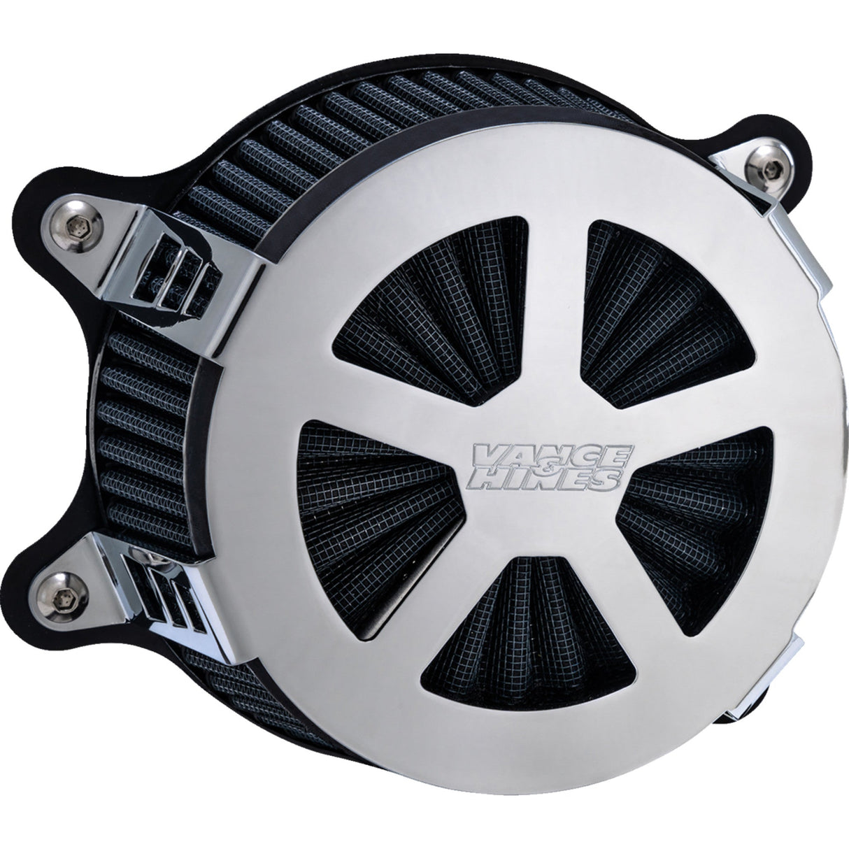 VANCE & HINES 1010-3075 71462 VO2 Radiant V Air Intake - Chrome