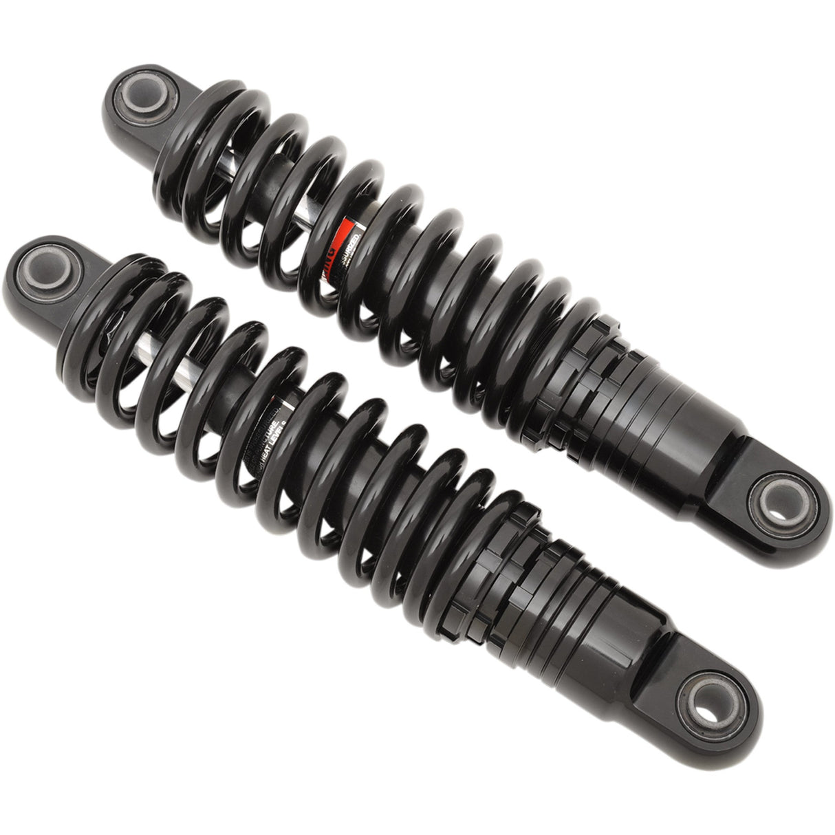 DRAG SPECIALTIES SHOCKS 1310-1202 Premium Ride-Height Adjustable Shocks — 13.00" Premium Ride-Height Adjustable Shocks - Black - Standard - 13"