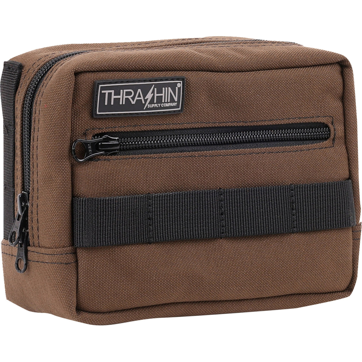 THRASHIN SUPPLY CO. 3510-0193 THB-0006 Handlebar Bag - Brown