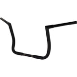 LA CHOPPERS 0601-6748 LA-7361-12BW Pre-Wired Twin Peaks Handlebar - 1-1/4" x 12" - Black