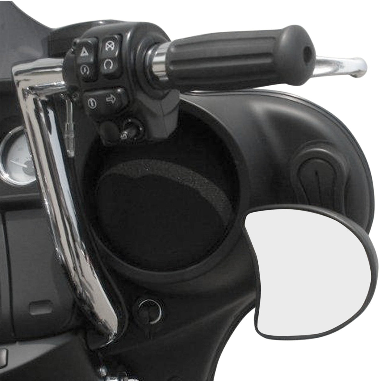 PINGEL 0640-0984 62210 Fairing Mirror Drop Bracket Kit - Black