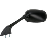 EMGO 0640-0512 20-37442 OEM-Style Replacement Mirror Mirror - Side View - Rectangle - Black - Left