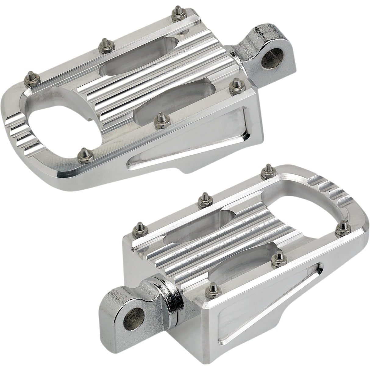 Biltwell Punisher Footpeg Classic Polished - 7005-303-01 For Harley Softail 2018-2020