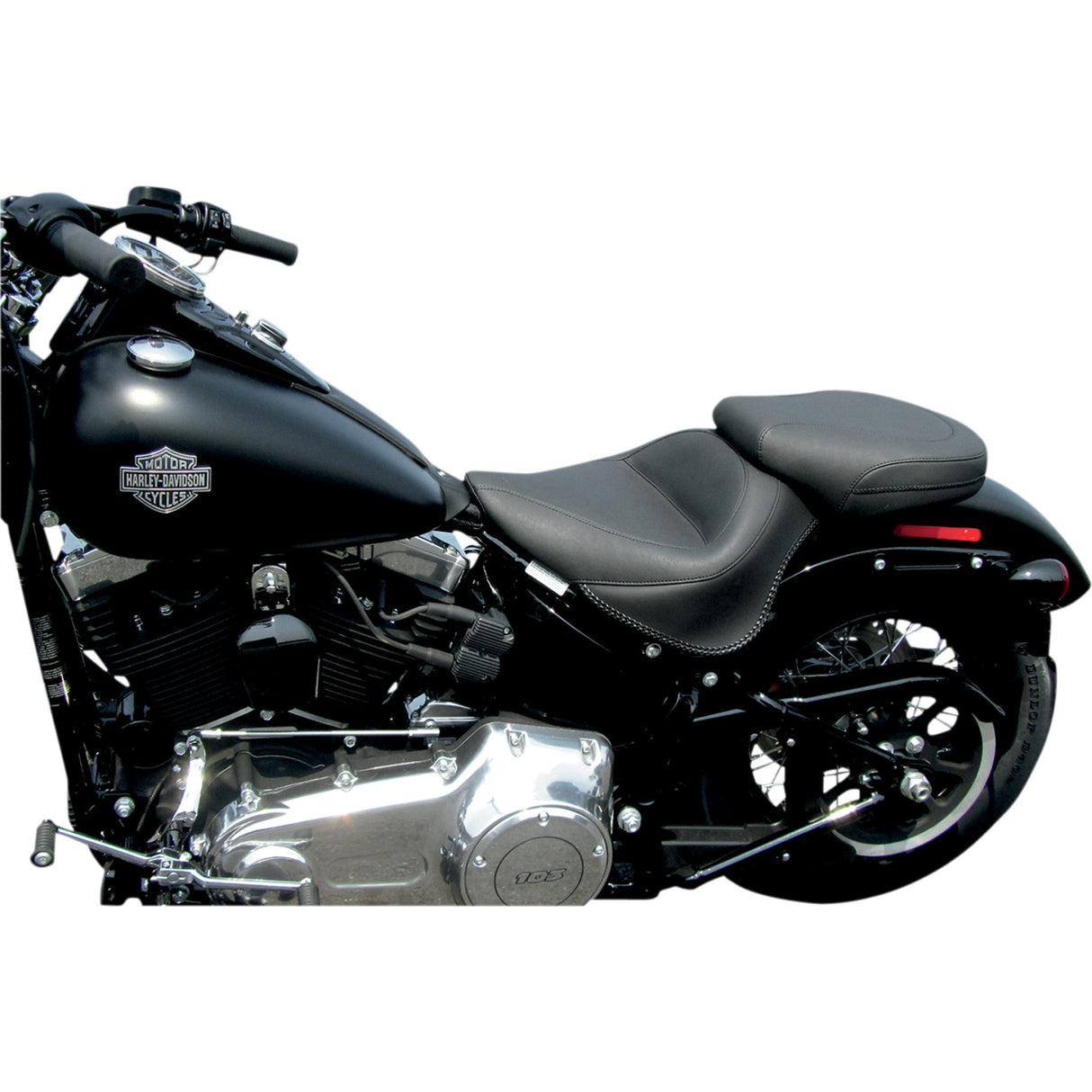 Mustang Vintage Seat - 76753 For Harley Blackline / Softail Slim 2011-2017
