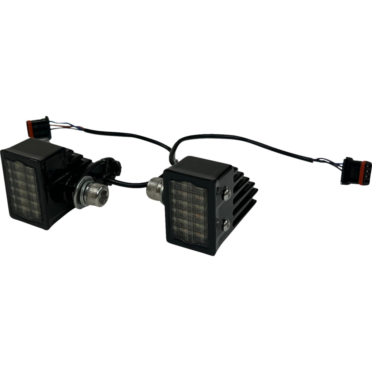CUSTOM DYNAMICS 2020-2216 CD-LRST-FTS-B Performance LED Front Turn Signals - Gloss Black