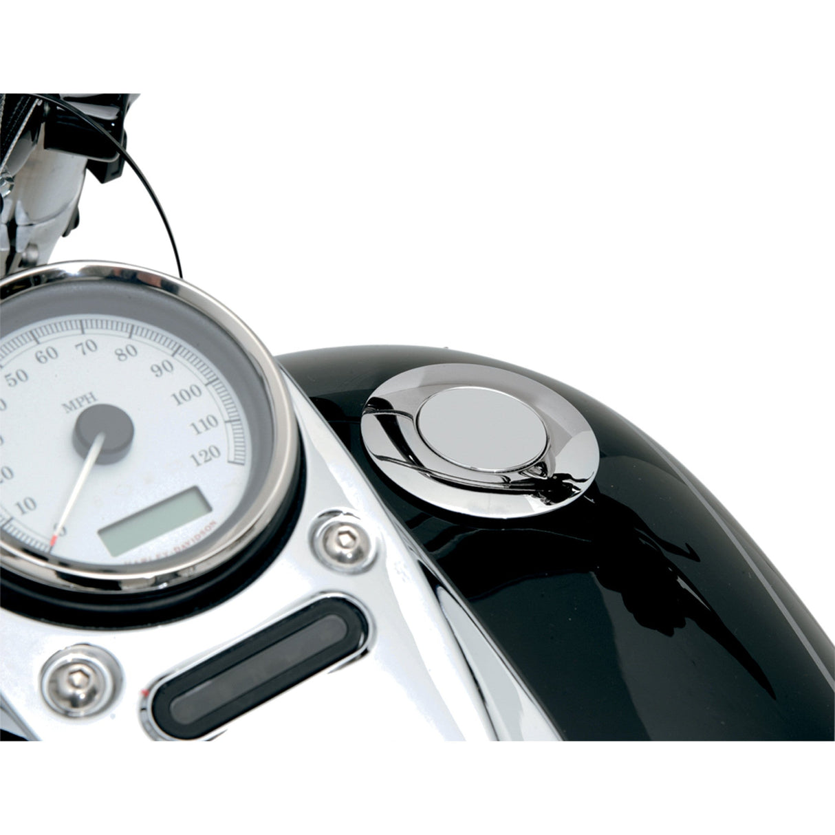 Drag Specialties Fuel Cap - 0703-0293 For Harley Motorcycles 1996-2025