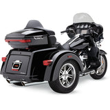 Cobra 909 Twins Slip-On Mufflers Tri-Glide Chrome - 6303 For Harley Touring 2009-2025
