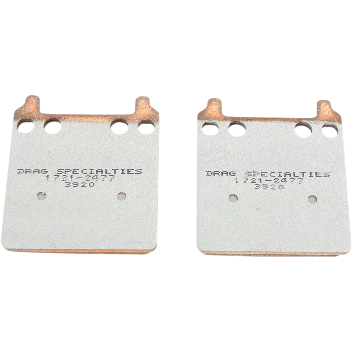 DRAG SPECIALTIES Sintered Metal Caliper Brake Pads Premium