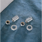 Colony Axle Spacer Nut Kit Rear - 9997-3 For Harley Sportster 1986-1999