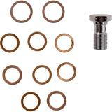 LA Choppers Brake Line Kit Chrome - LA-8059B13 For Harley Touring 2023-2026