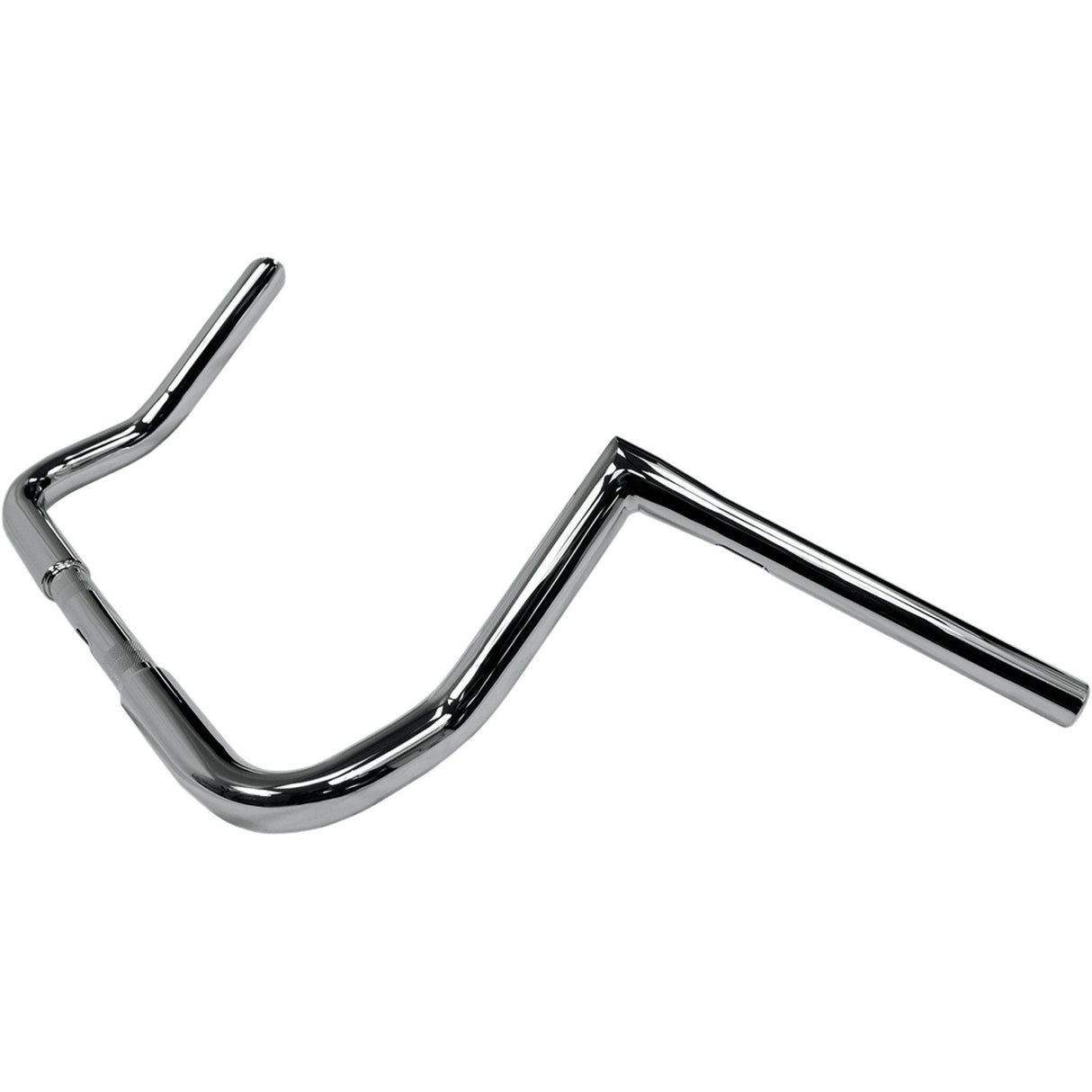 LA Choppers 1-1/4" Twin Peaks Touring Handlebar 10" Chrome - LA-7361-10 For Harley Touring 1996-2022