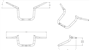 Tab Performance Indian Folsom Prison Series Handlebars | - Black, Plus 6 FOLSOM-BARS-INDIAN-BLACK-PLUS-6